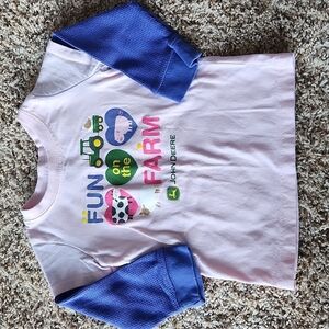 2/$20 John Deere long sleeve shirt